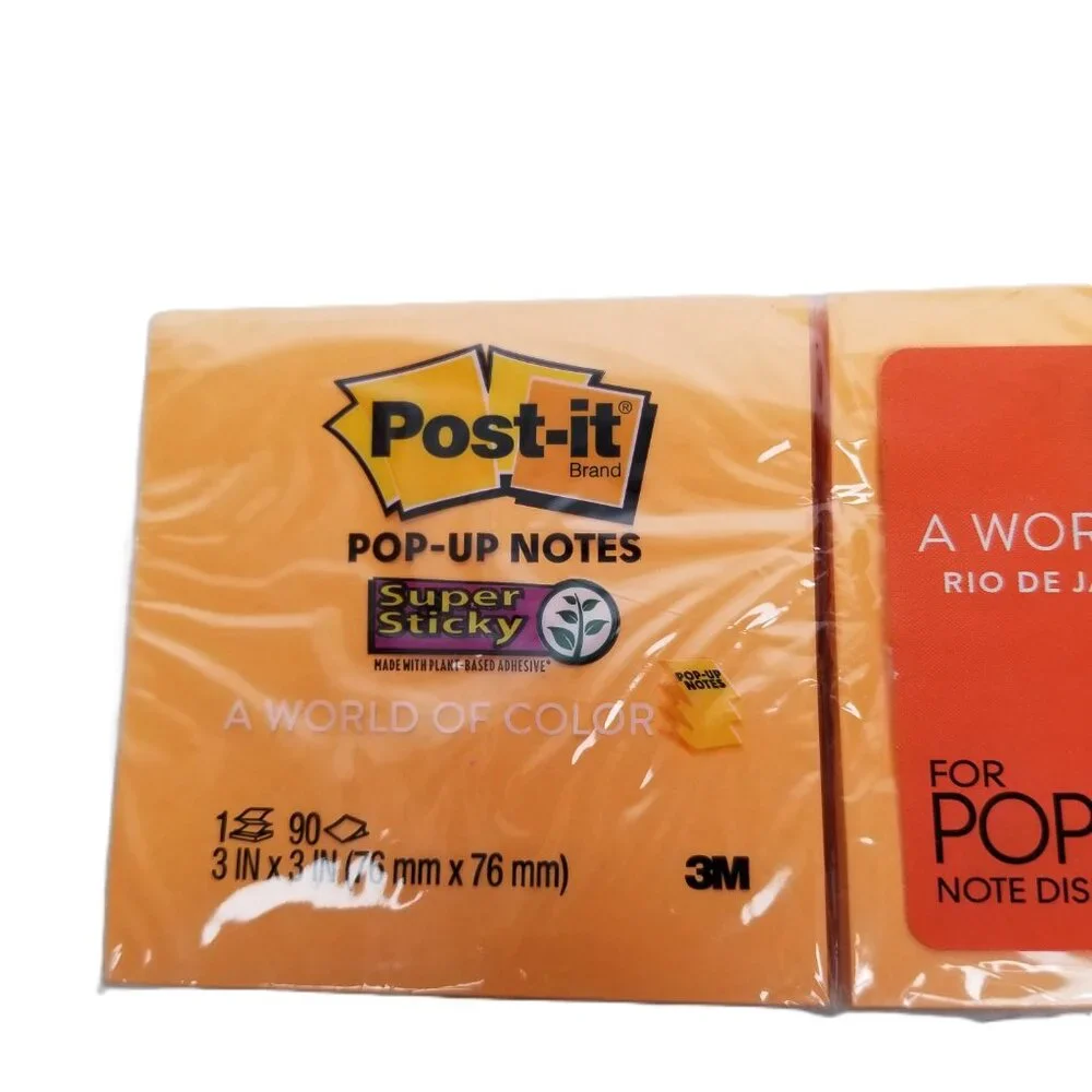 Post-it Pop Up Notes 6 Pack Rio de Janeiro 3x3 Refills 540 Sheets New